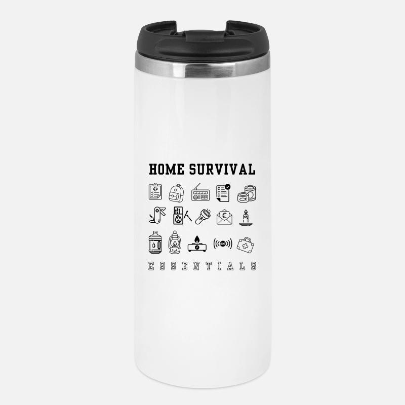 Emergency plan - doomsday - Thermal Cup - white