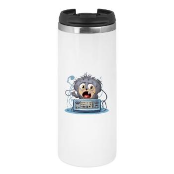 Cuddly Monster Boombox - Thermal Cup - white - Front