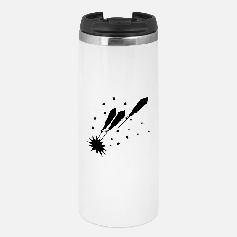 rockets rockets new year - Thermal Cup - white