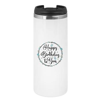 Happy birthday to you - Thermal Cup - white - Front