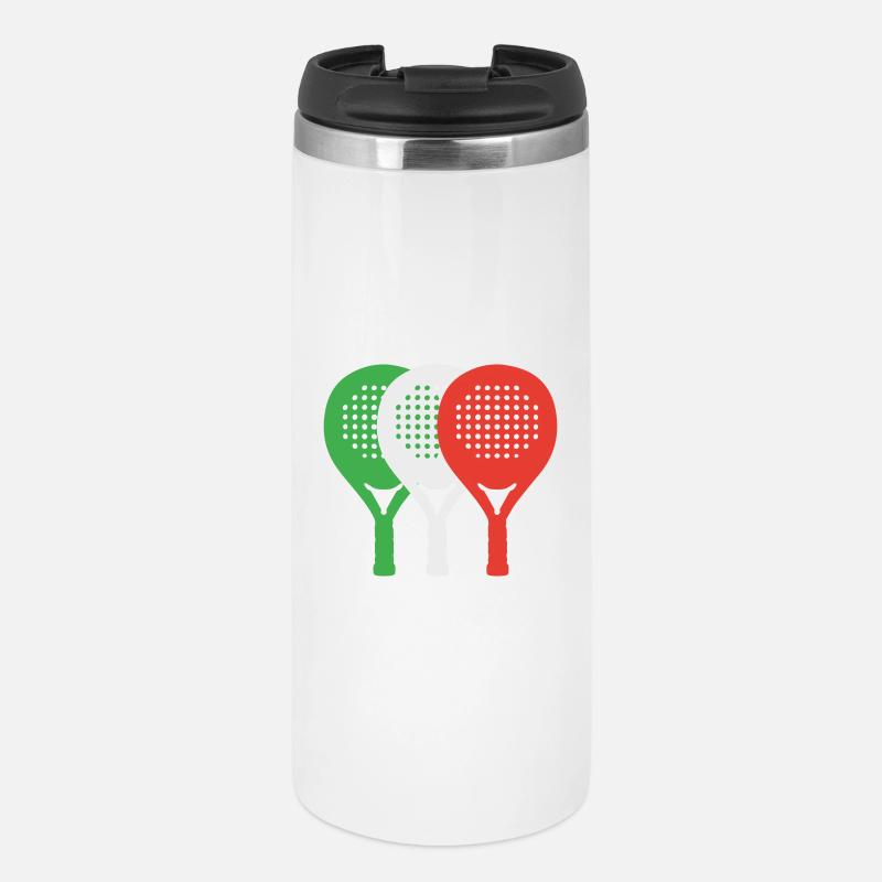 padel-italia2 - Thermobecher - Weiß