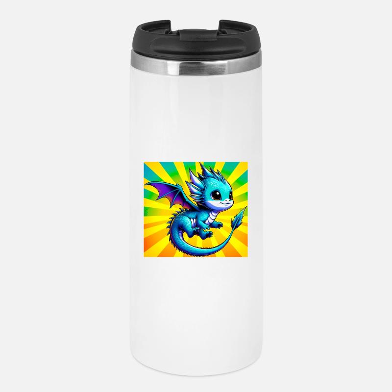 dragon - Mug isotherme - blanc