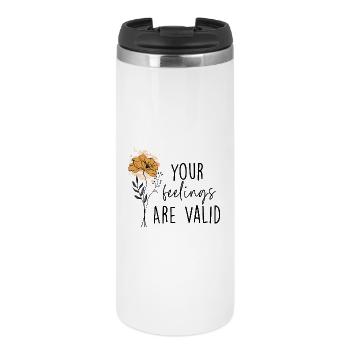 Your Feelings Are Valid - Thermal Cup - white - Front