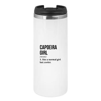 Capoeira - Thermobecher - Weiß - Vorne