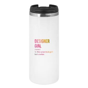 Designer - Thermal Cup - white - Front