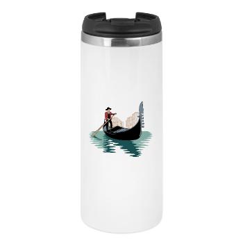 Venetian Gondola Adventure - Thermal Cup - white - Front