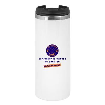 identite_visuelle_du_projet_climatheque - Mug isotherme - blanc - Devant