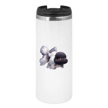 Poissons rouges Oranda de haute qualité noirs et blancs - Mug isotherme - blanc - Devant
