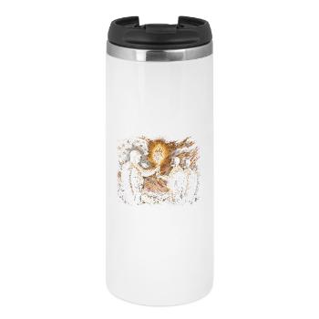 Veterans Day for Democrats - Thermal Cup - white - Front