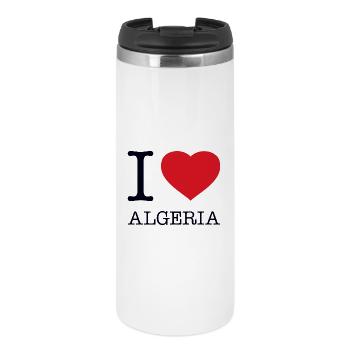 I LOVE ALGERIA Algerien - Thermobecher - Weiß - Vorne