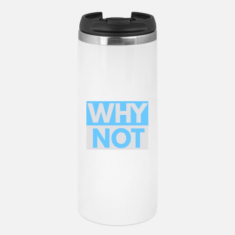 Why Not imprint - Thermal Cup - white