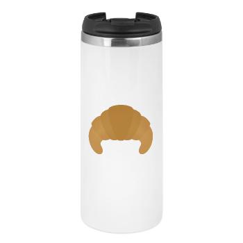 Croissant Pastry - Thermal Cup - white - Front