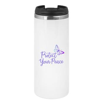 Protect Your Peace Butterfly Inner Peace - Thermal Cup - white - Front