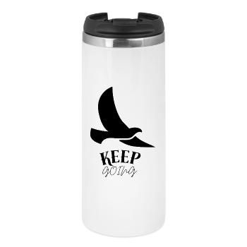 Keep_going - Thermal Cup - white - Front