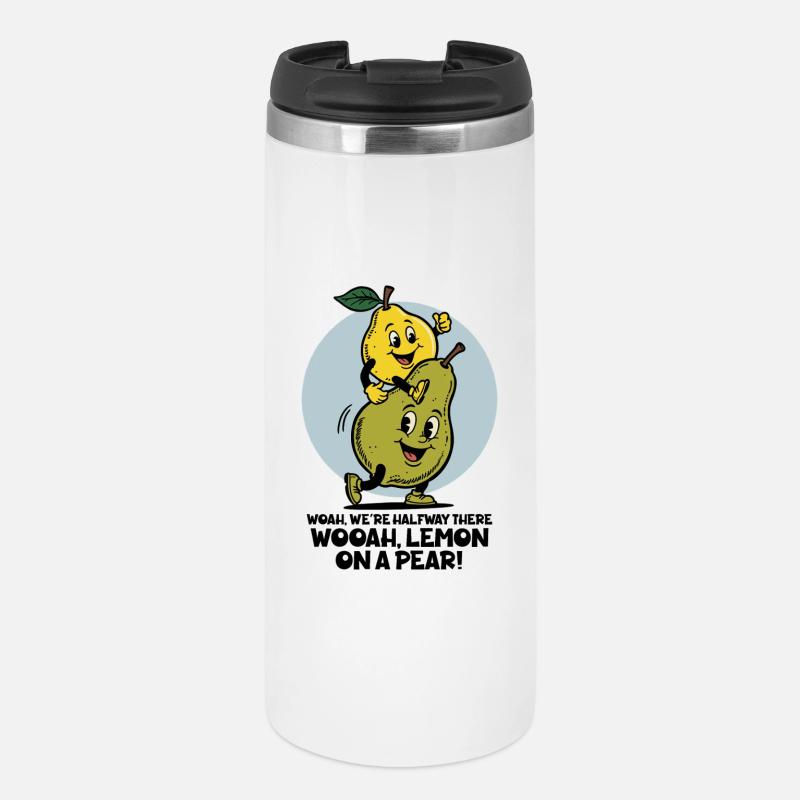 Lemon on a Pear - Thermal Cup - white