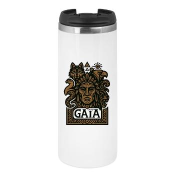 Gaia - Mother Nature - Tree of Life - Thermal Cup - white - Front