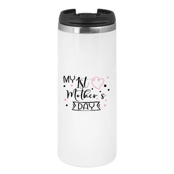 Premier bébé de la fête des mères - Mug isotherme - blanc - Devant