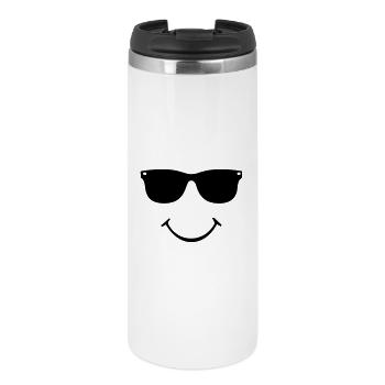 face - Thermal Cup - white - Front