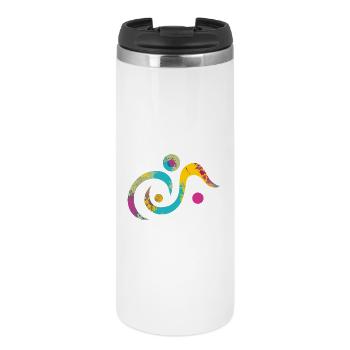 Yoga design_19 - Thermal Cup - white - Front