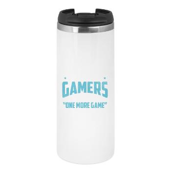 5 Out Of 4 Gamers One More Game Humor - Thermal Cup - white - Front