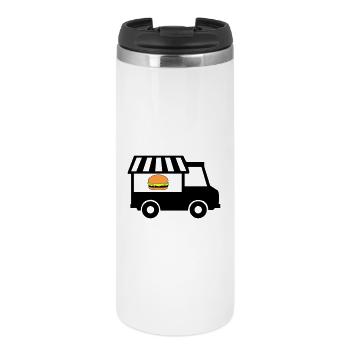 Street food truck - Thermal Cup - white - Front