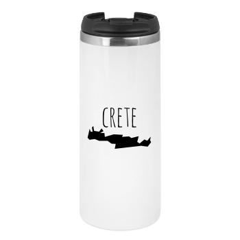 crete - Thermobecher - Weiß - Vorne