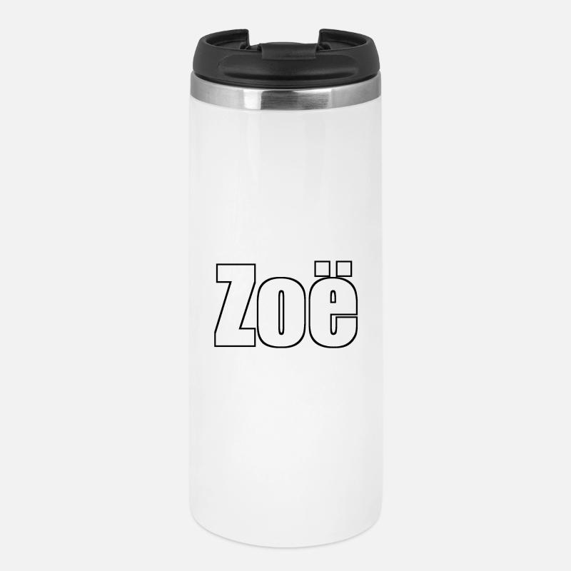 Zoe - (Human Name) - Thermal Cup - white