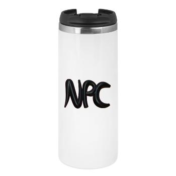 Npc Abstract Balloon Art - Thermal Cup - white - Front