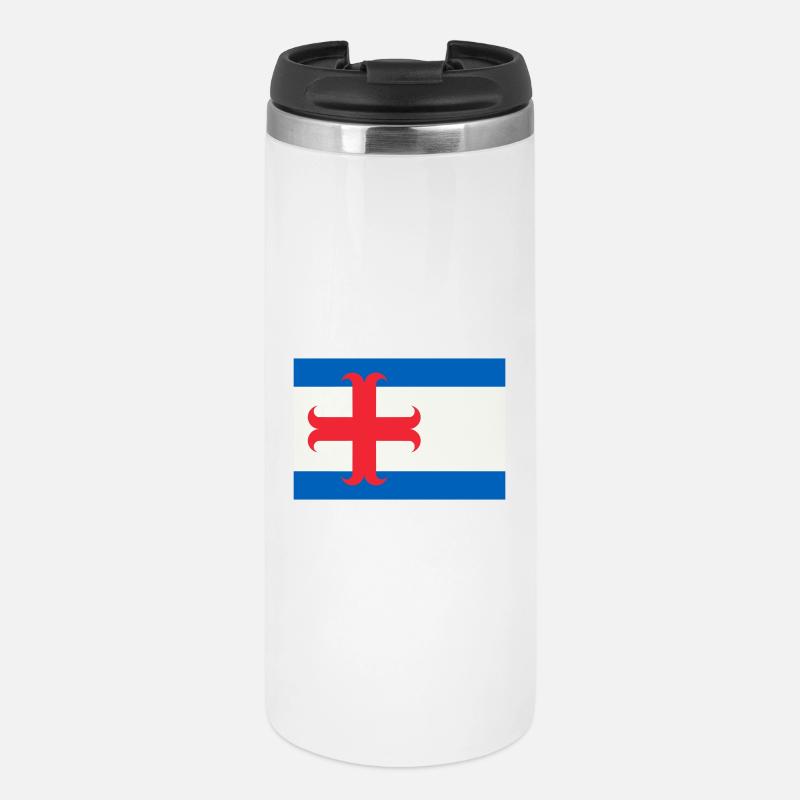 drapeau Zutphen - Mug isotherme - blanc
