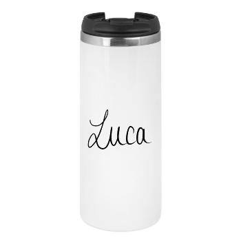 Luca - Thermobecher - Weiß - Vorne