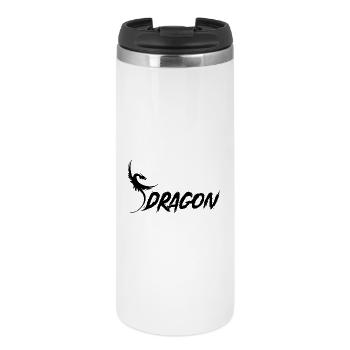 Dragon - Drache - Thermobecher - Weiß - Vorne