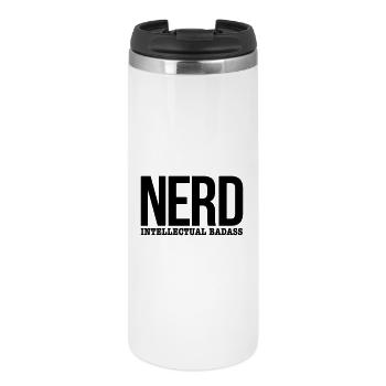 nerd - Thermal Cup - white - Front