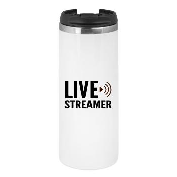 Streamer live streamer - Thermal Cup - white - Front