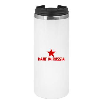 Made In Russia - Mug isotherme - blanc - Devant