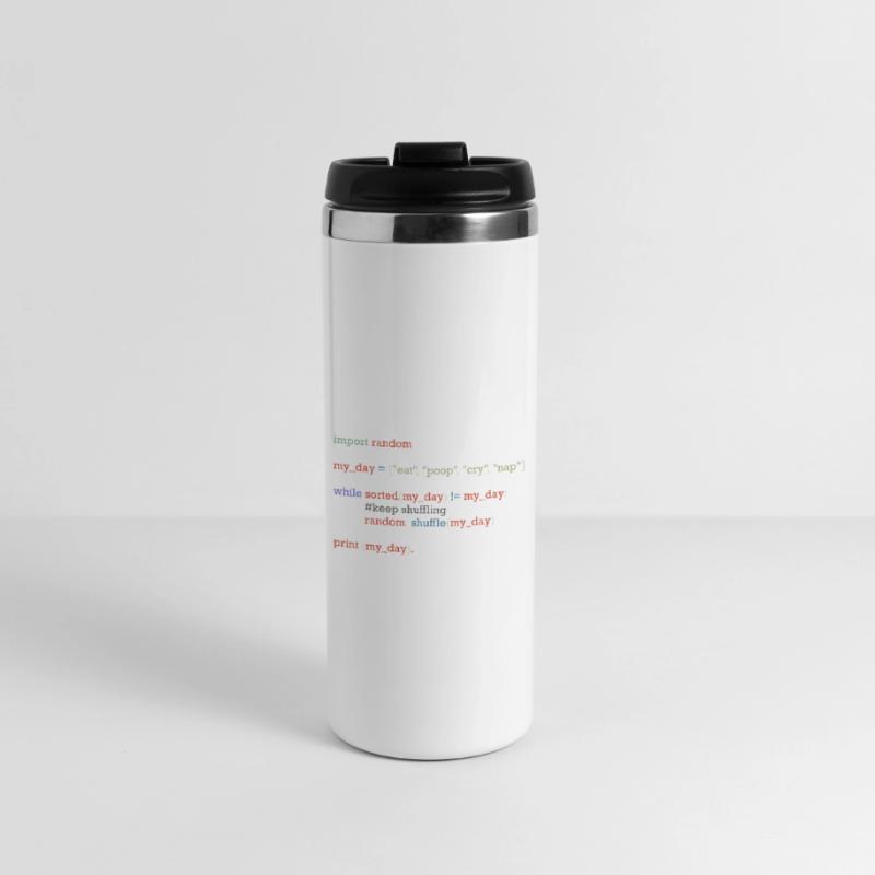 Drôle de code python sur la vie quotidienne, bébé Mug isotherme