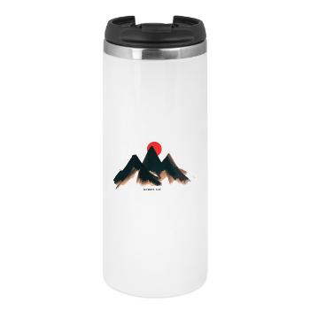 Urban Mountain - Nature Vibes by Free Art - Thermal Cup - white - Front