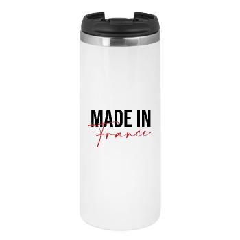 Made in France - Mug isotherme - blanc - Devant