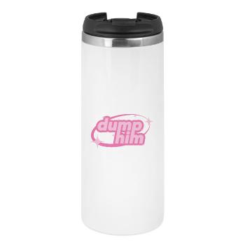 Dump Him – Déclaration girly Y2K - Mug isotherme - blanc - Devant