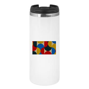 Colorful Circle Blocks - Thermal Cup - white - Front