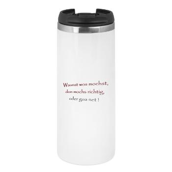 Wausnt wos wochst,... - Thermal Cup - white - Front