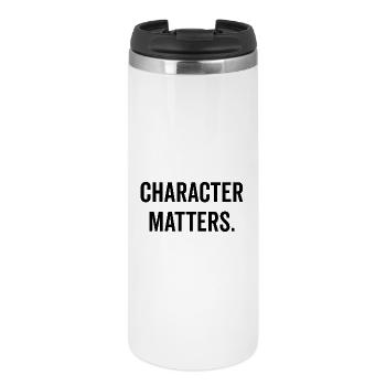 Character Matters - Thermal Cup - white - Front