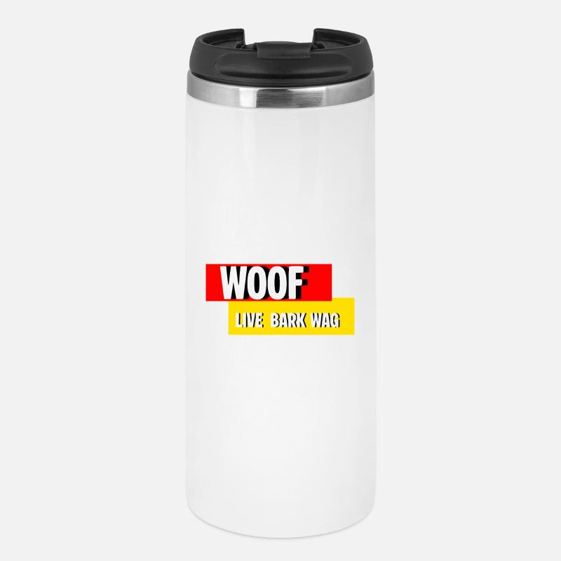 Wuff - Thermobecher - Weiß