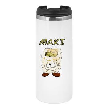 Maki style - Mug isotherme - blanc - Devant