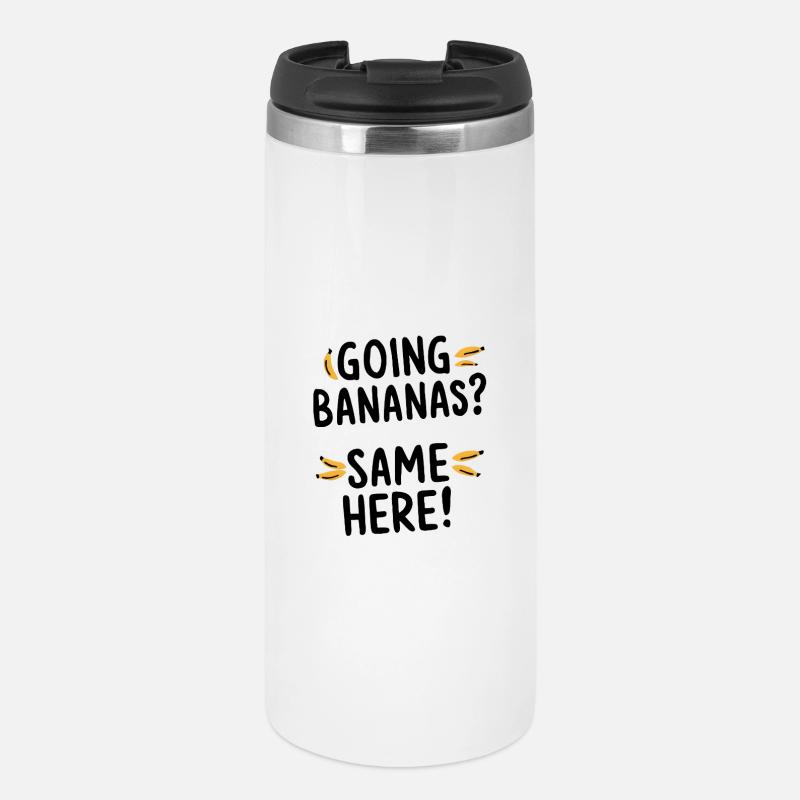 Going Bananas - Thermal Cup - white