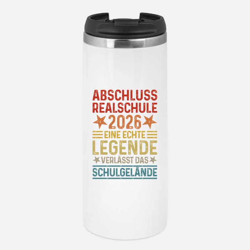 Secondary school leaving certificate 2026 - Thermal Cup - white