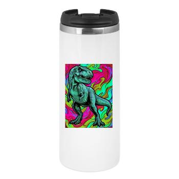dinosaure - Mug isotherme - blanc - Devant