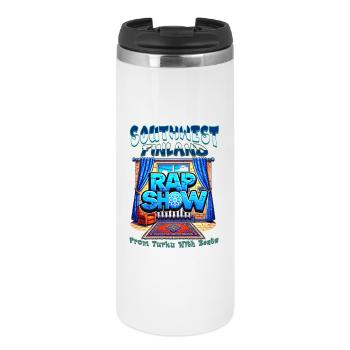 Südwestfinnische Rap-Show - Thermobecher - Weiß - Vorne