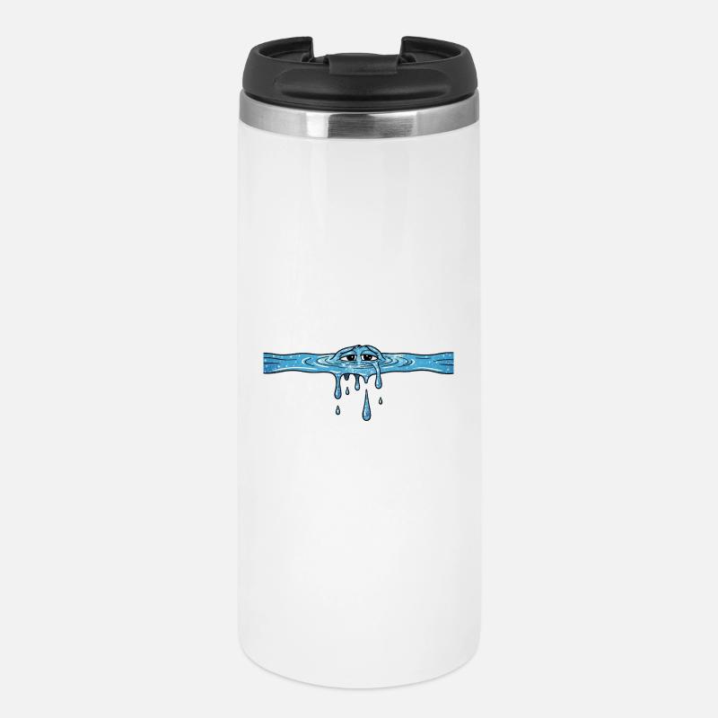 wasser meer - Thermobecher - Weiß