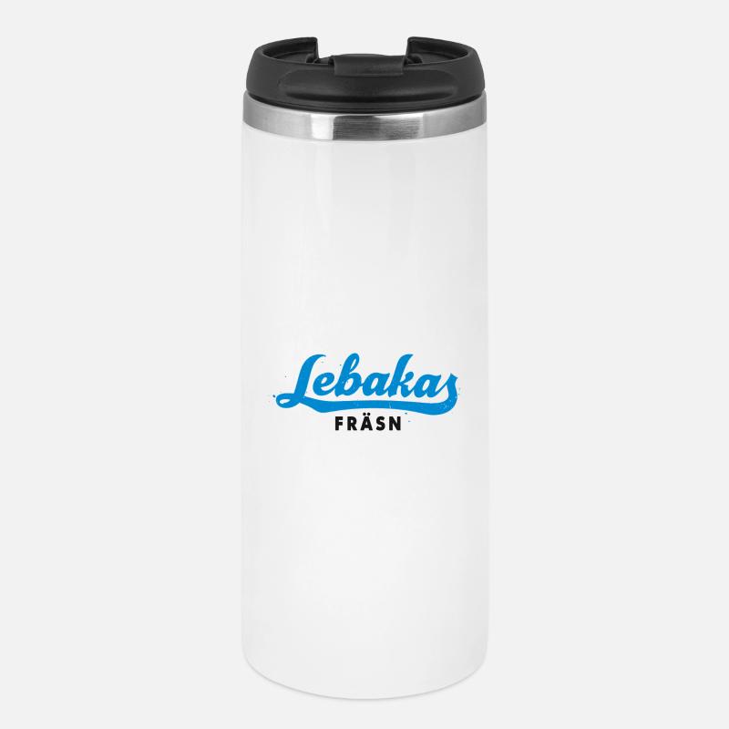 Lebakas fräsn - Thermobecher - Weiß