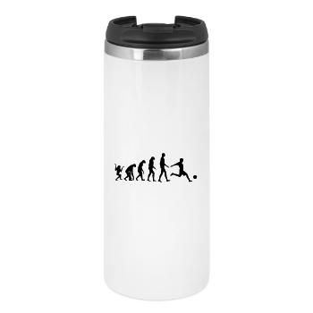 Football / Fußball / Soccer / Fútbol / Calcio - Thermobecher - Weiß - Vorne